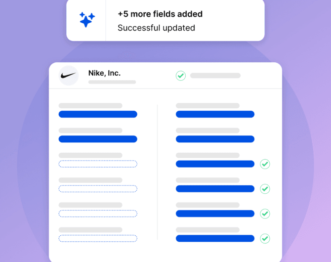 Bold Enrichment fills empty CRM fields with registry-sourced data